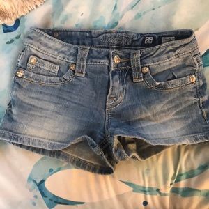 Miss Me Denim Shorts, Low rise